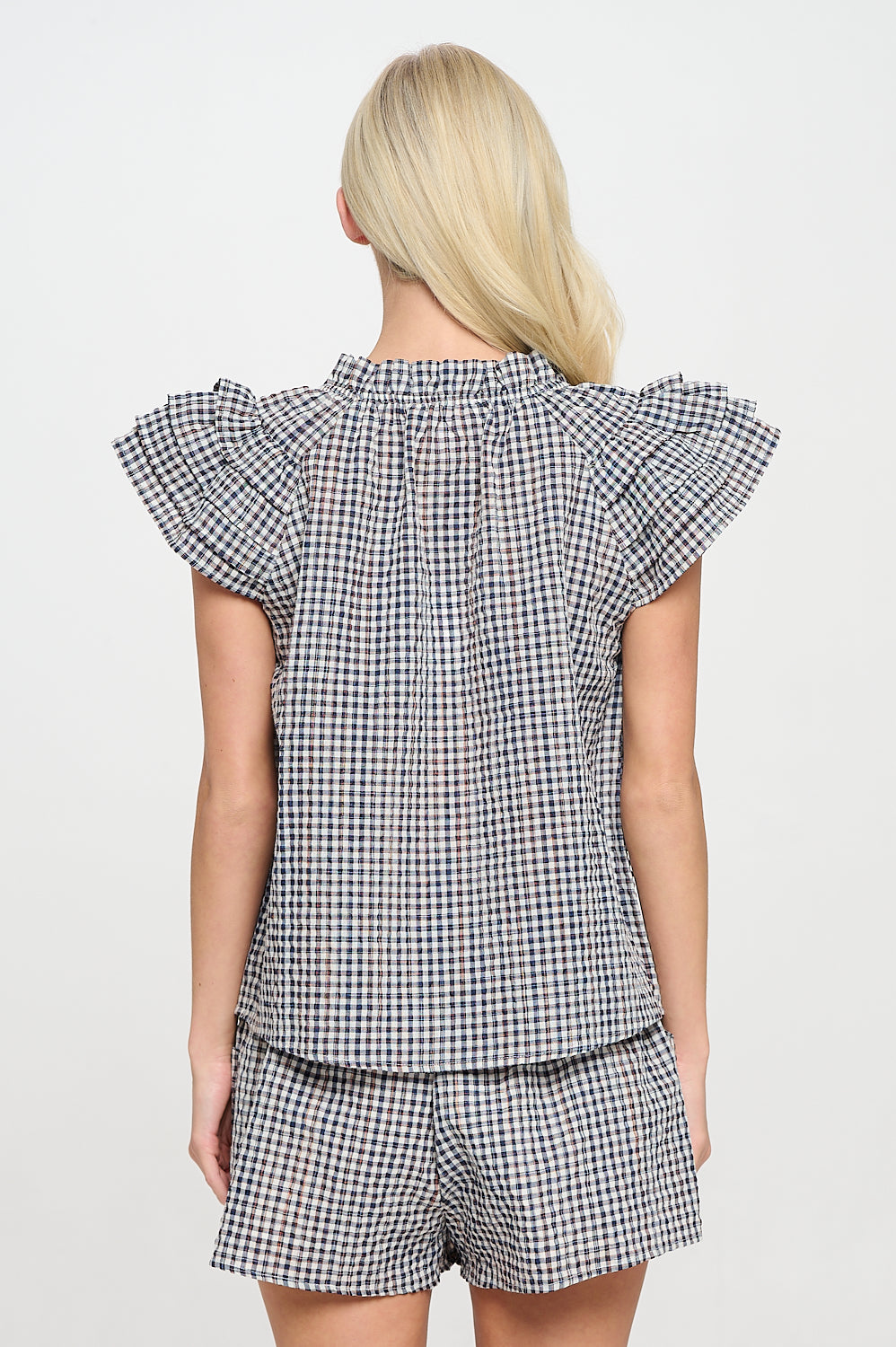 Sienna Plaid Top