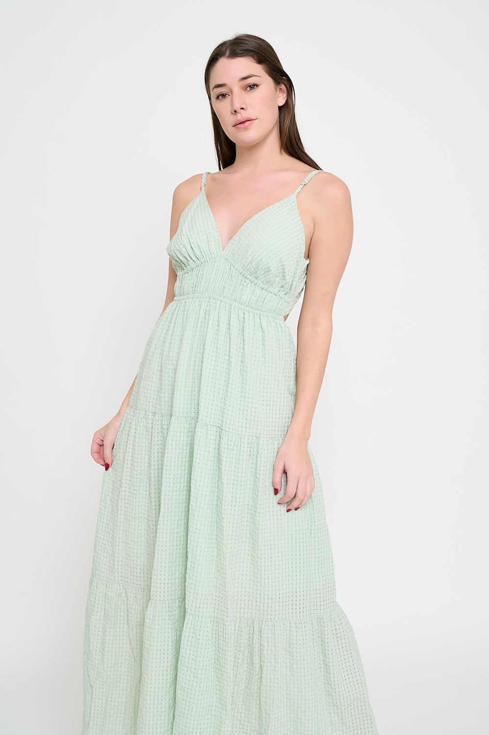 Olive Grove Serenity Maxi Dress