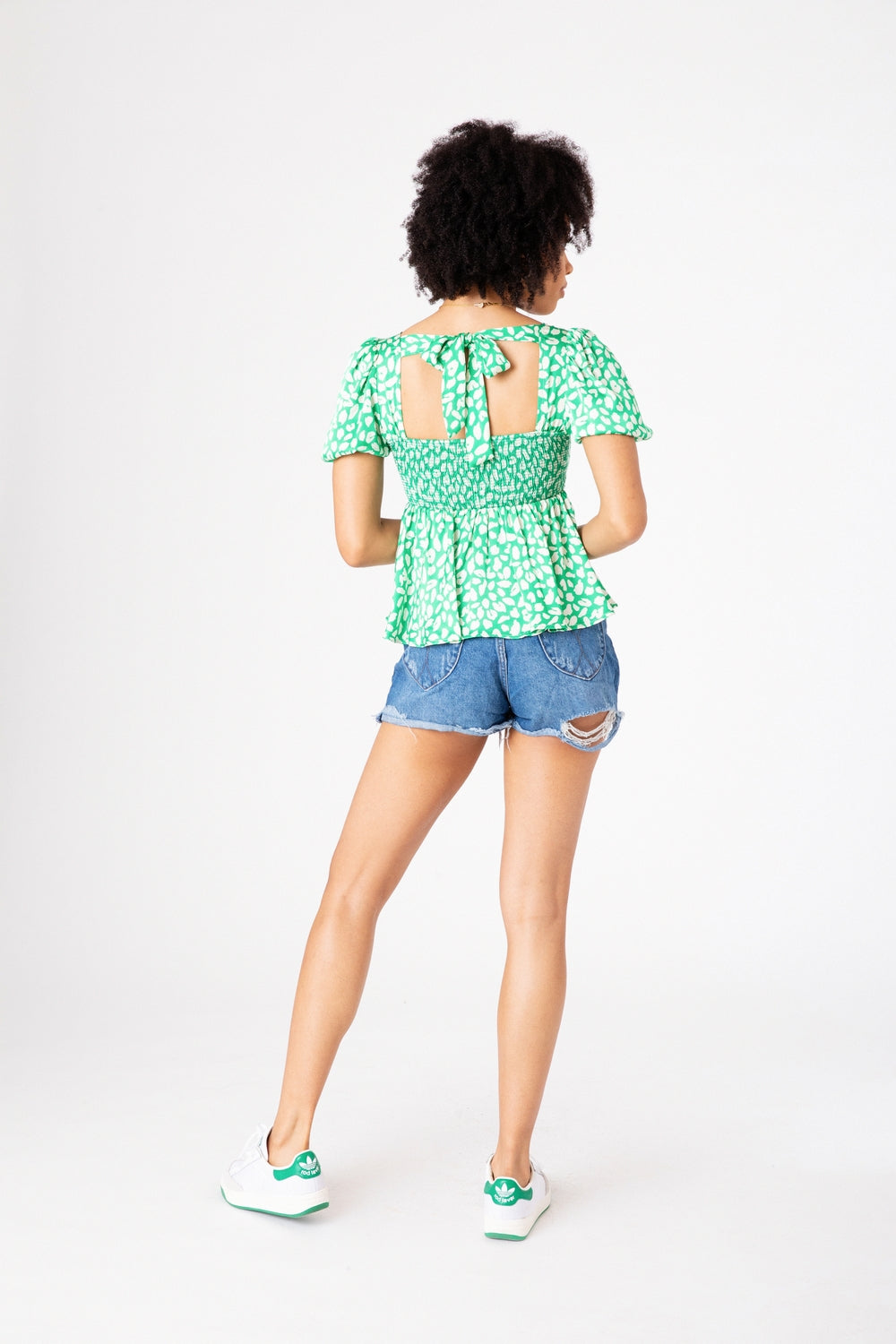 Los Amelia Top, Los, women's top, resortwear style, feminine boutique style by Meet Me in Santorini