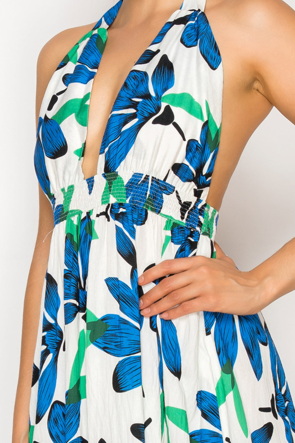 Ocean Lily Maxi Dress