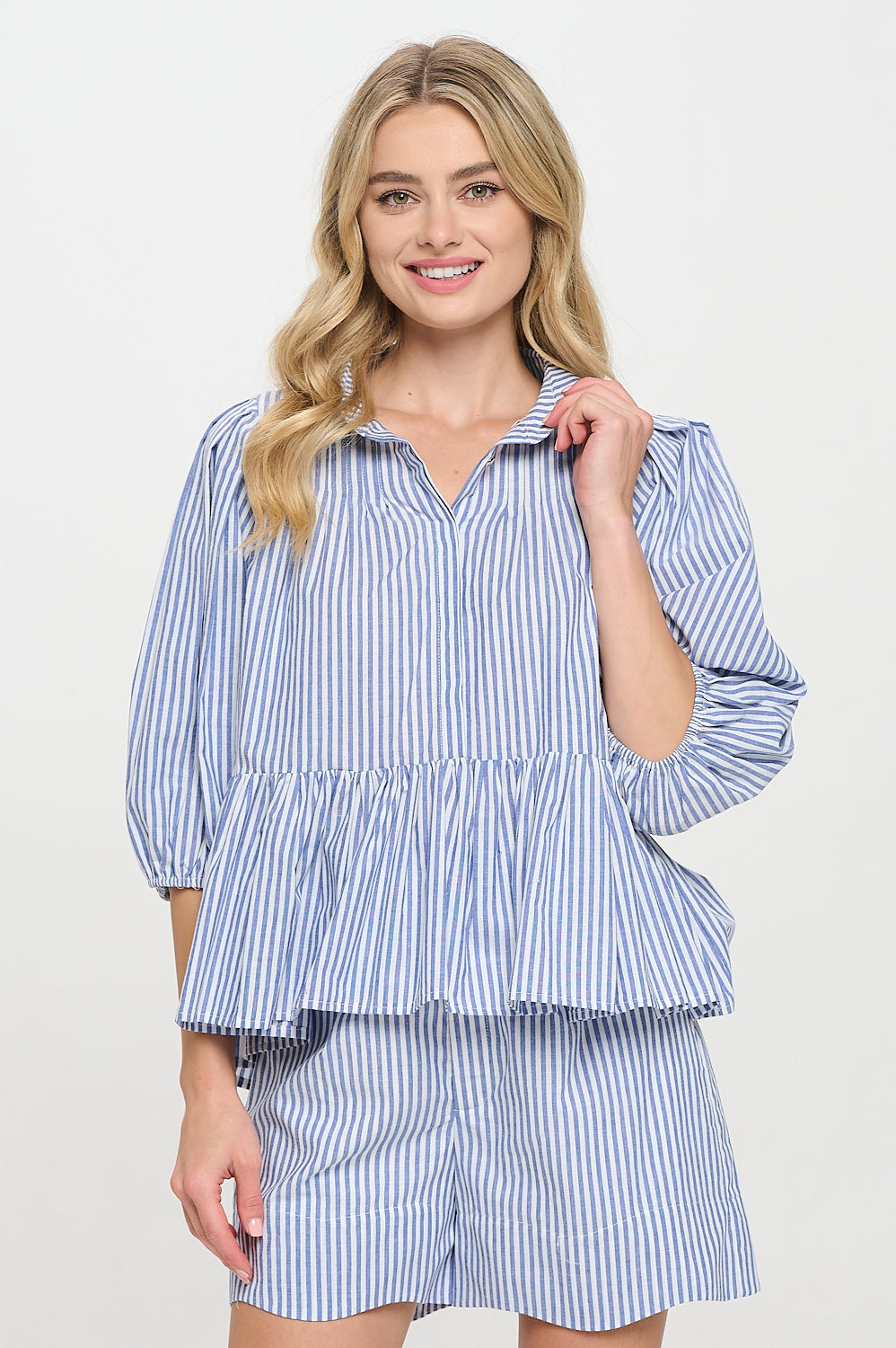 Aegean Stripe Top