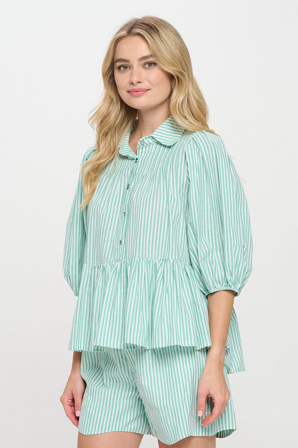 Mediterranean Stripe Top