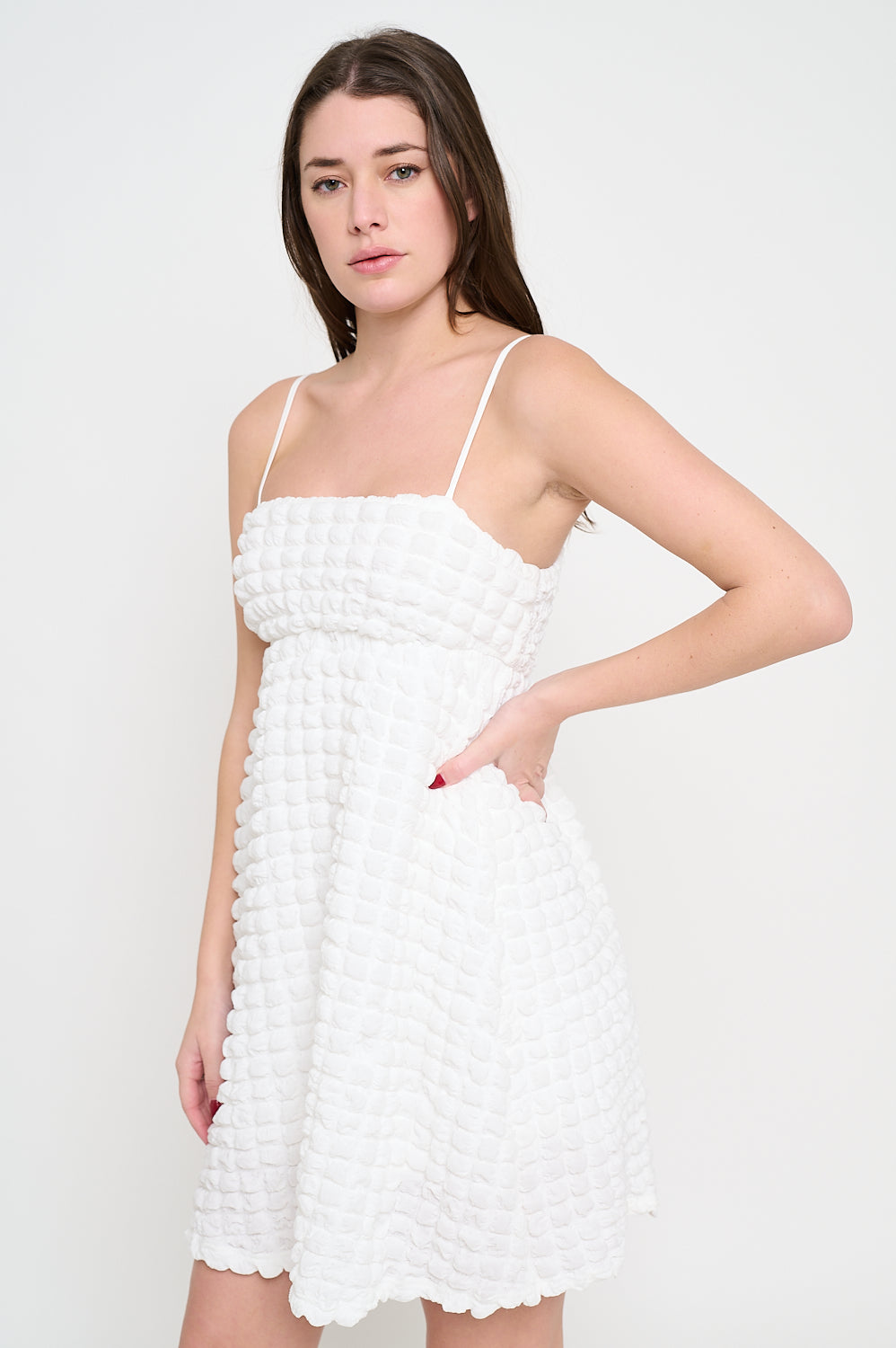 Cloud Puff Short Dress