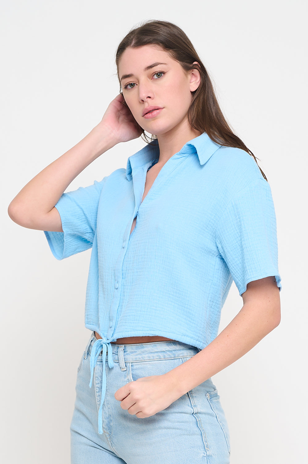 Azure Whisper Shirt