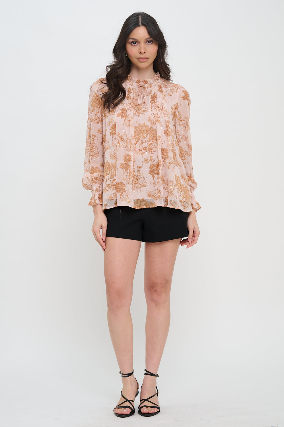 Phaedra's Garden Long Sleeve Blouse