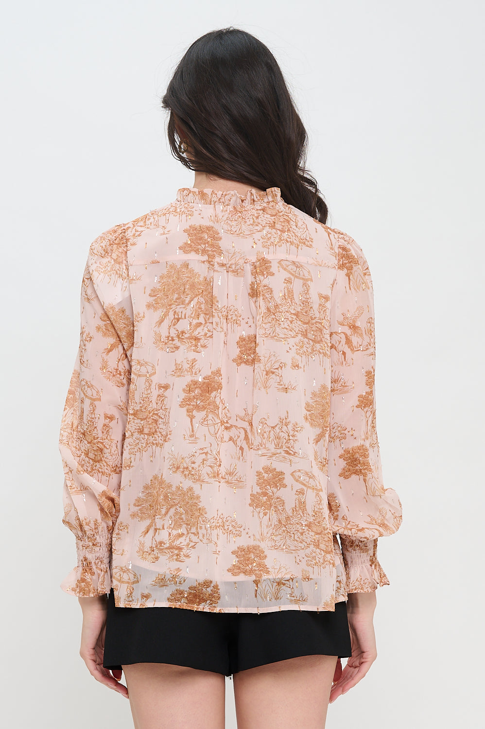 Phaedra's Garden Long Sleeve Blouse