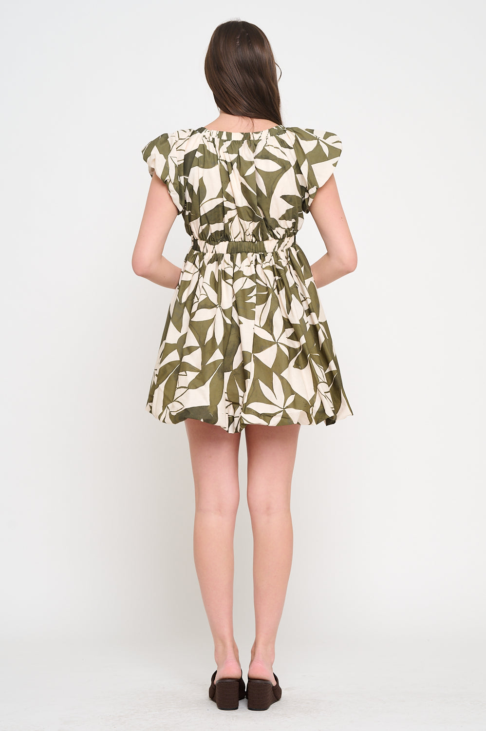 Emerald Canopy Bubble Dress