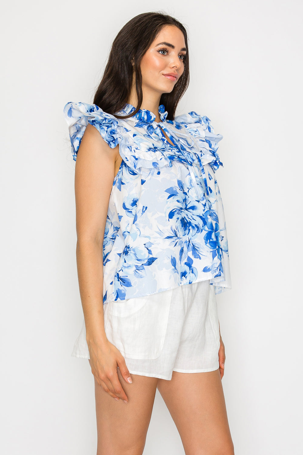 Sapphire Garden Top
