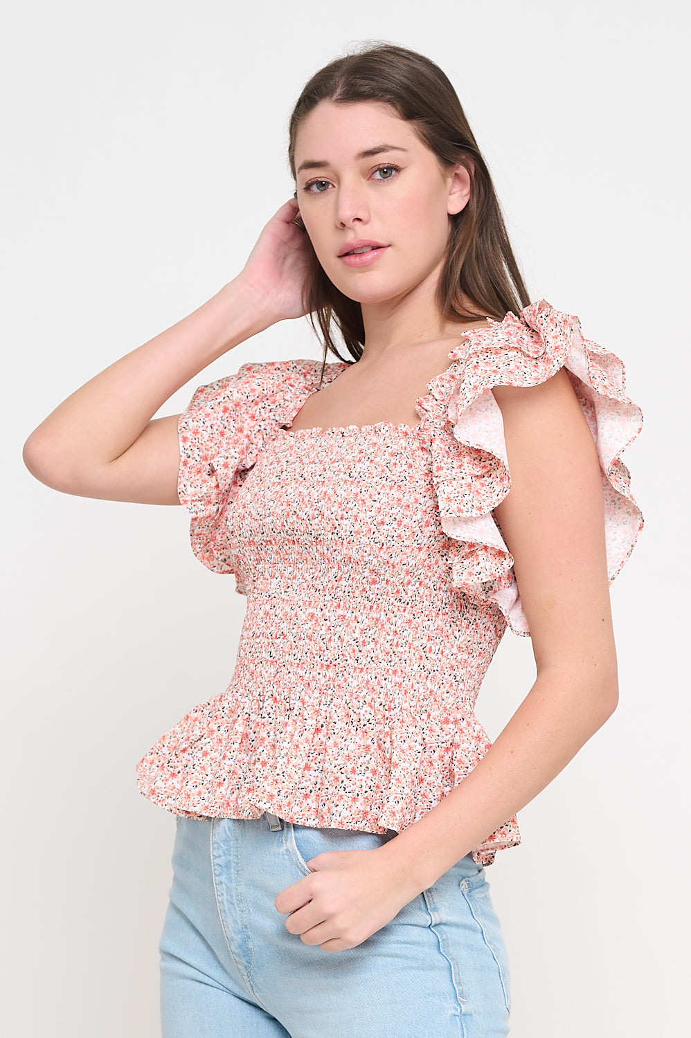 Mediterranean Bloom Top