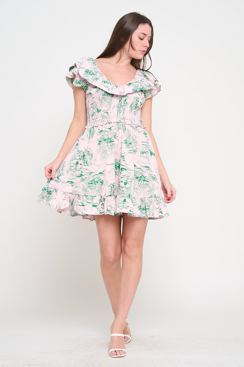 Garden Reverie Short Dress