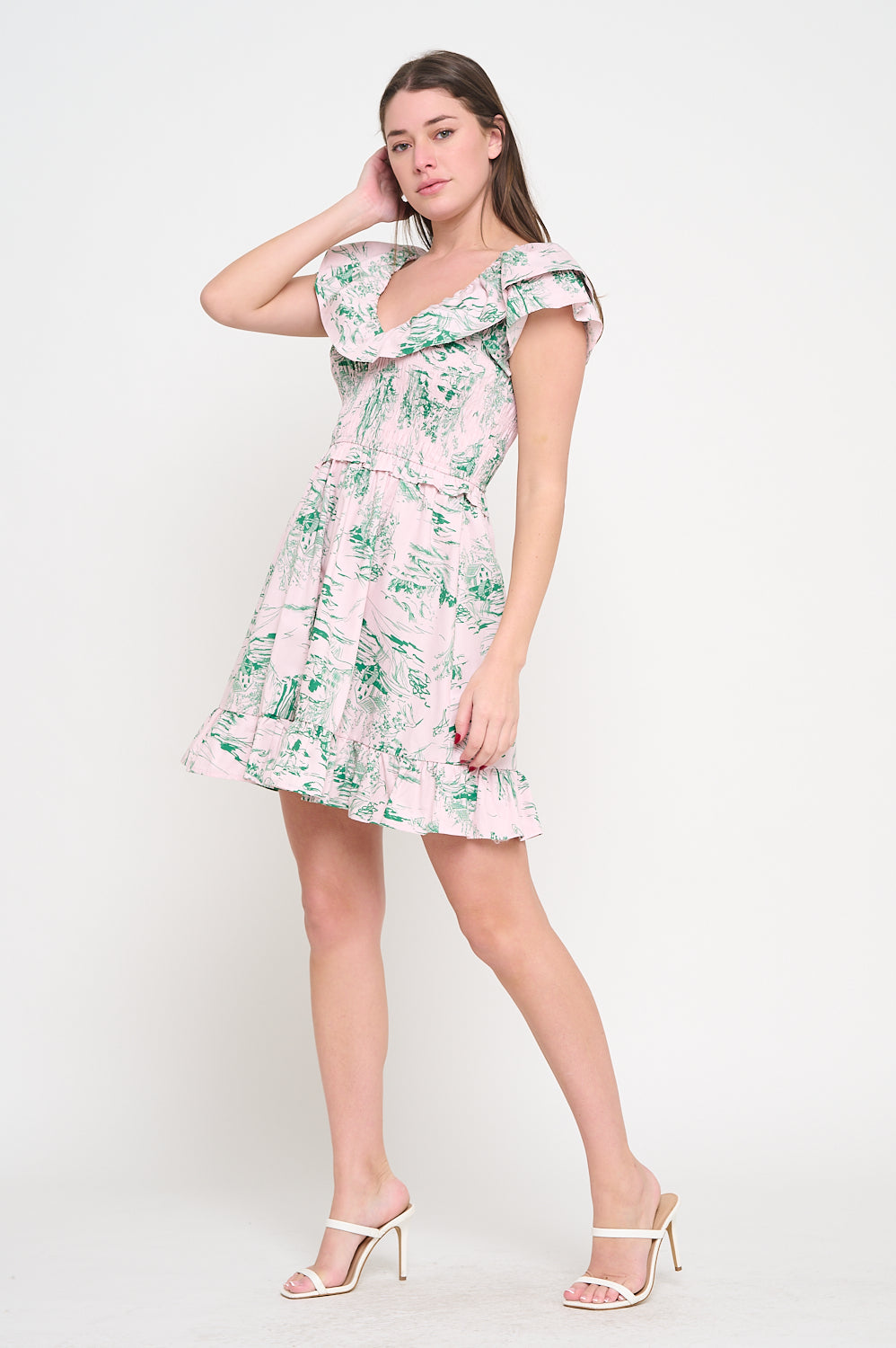 Garden Reverie Short Dress