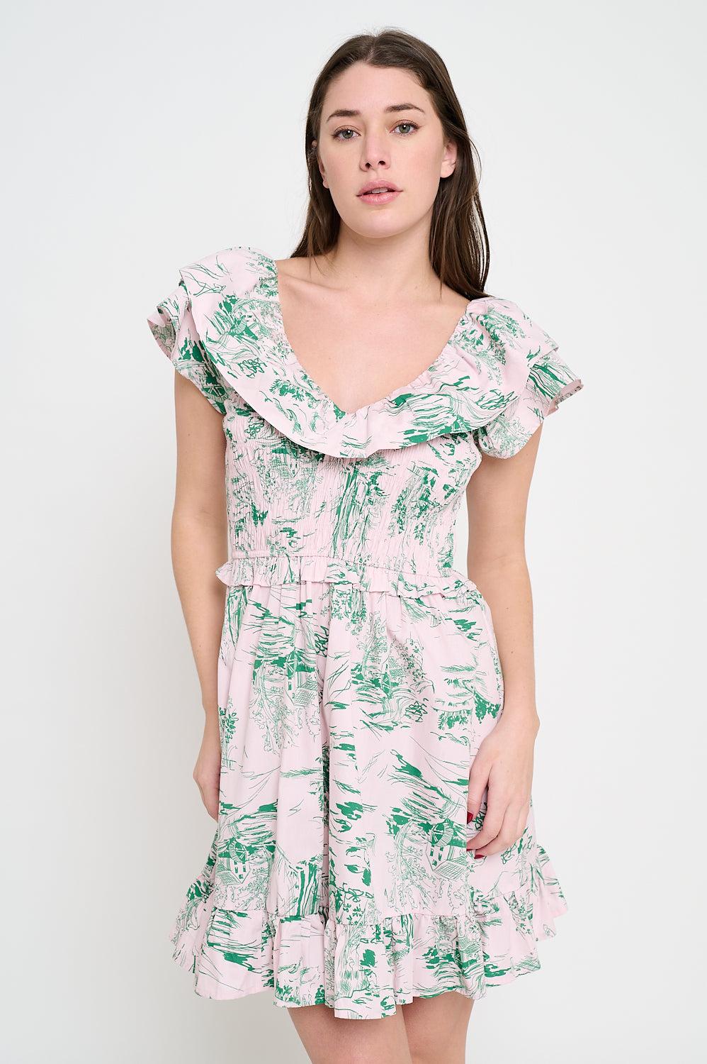 Garden Reverie Short Dress