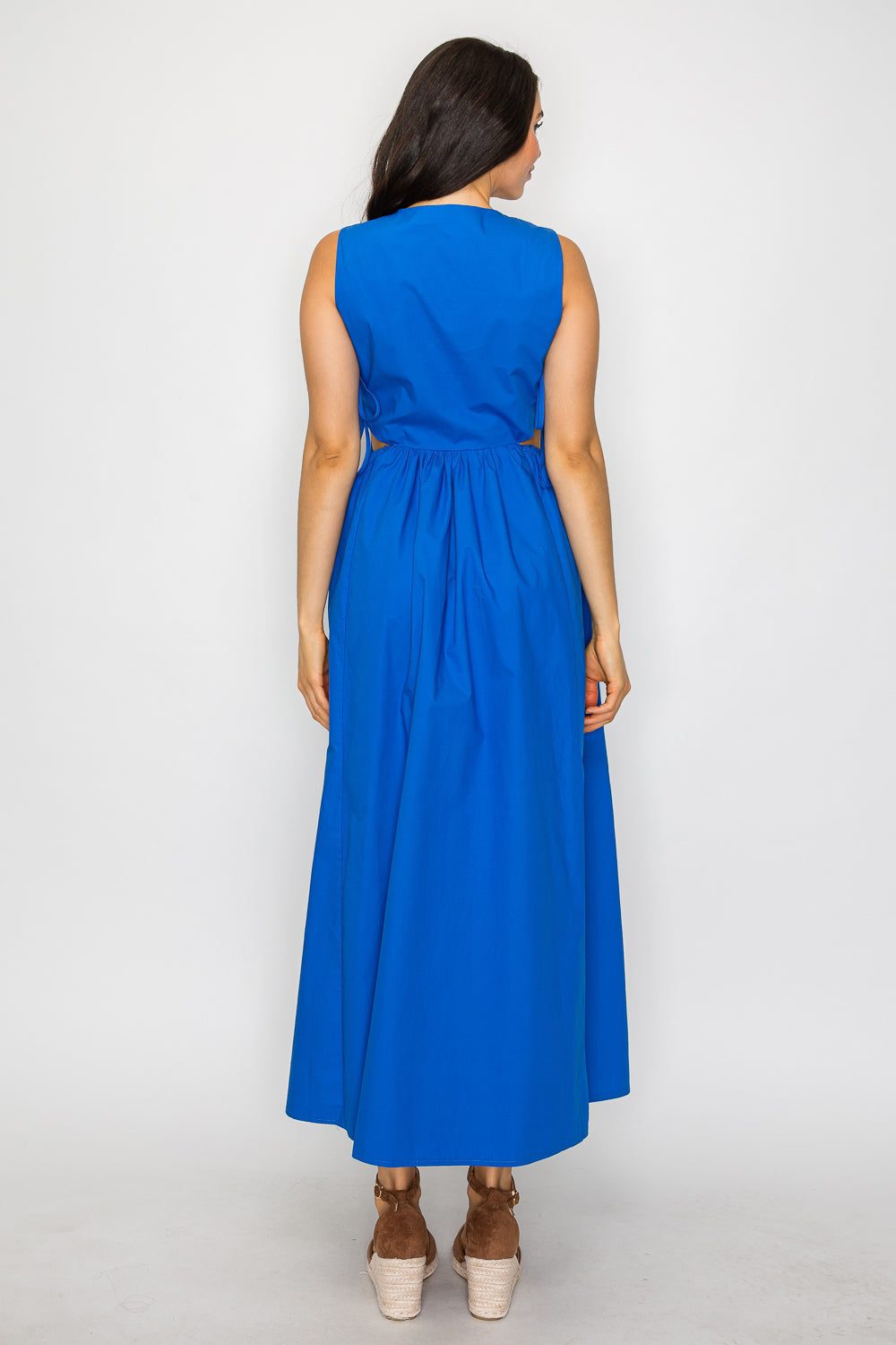 Aegean Blue Maxi Dress