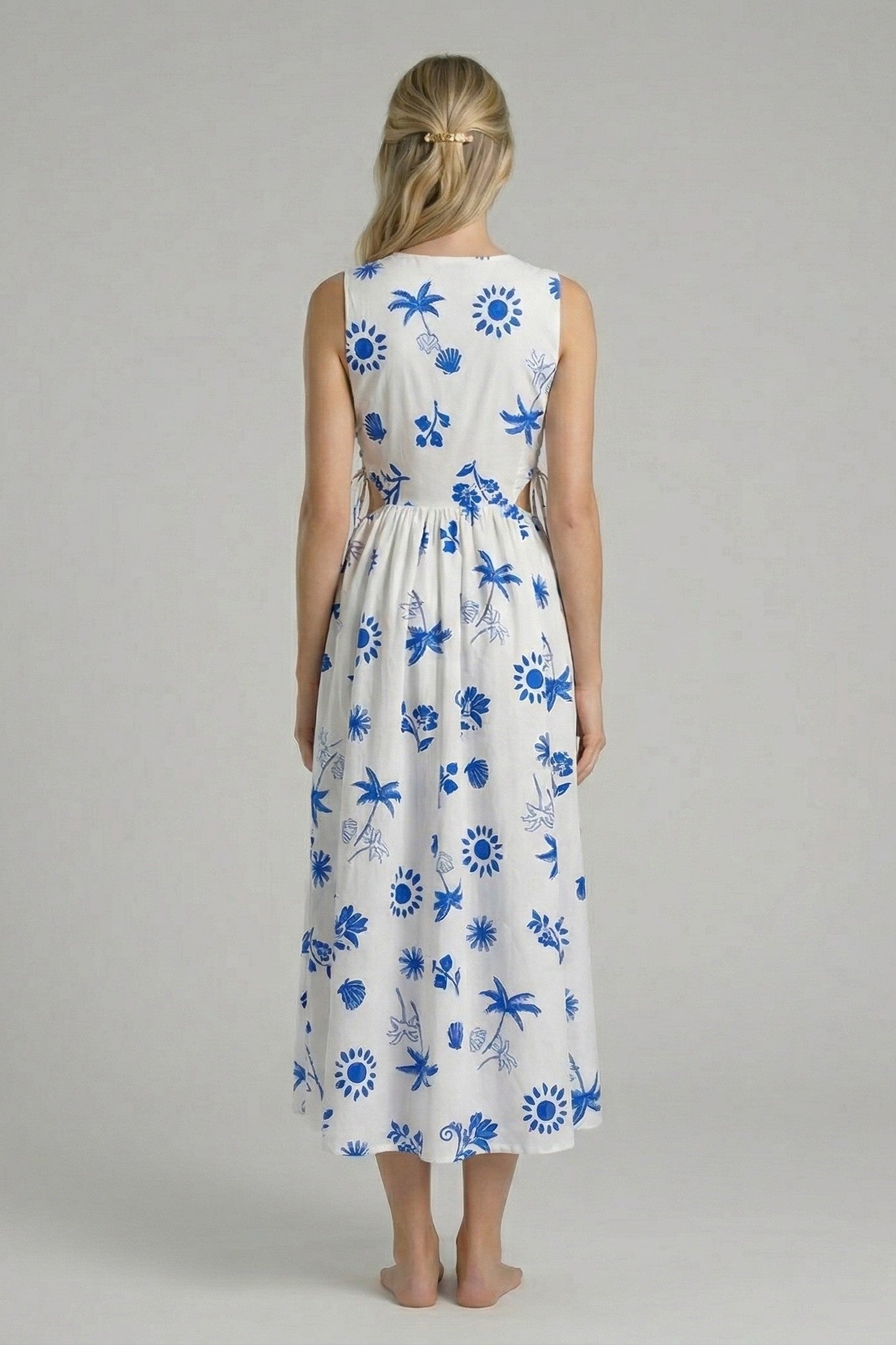 Island Azure Maxi Dress