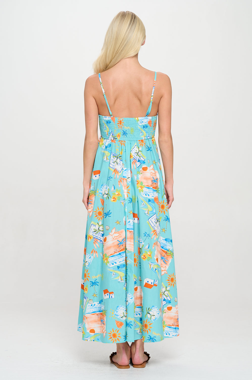 Azure Escape Maxi Dress