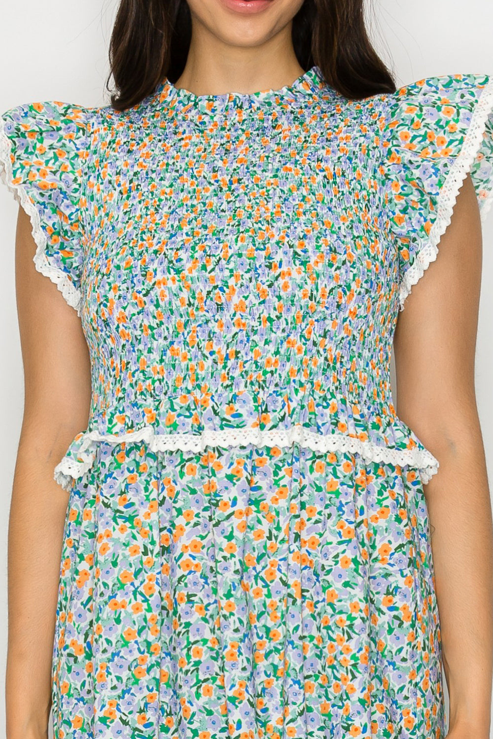 Citrus Garden Maxi Dress