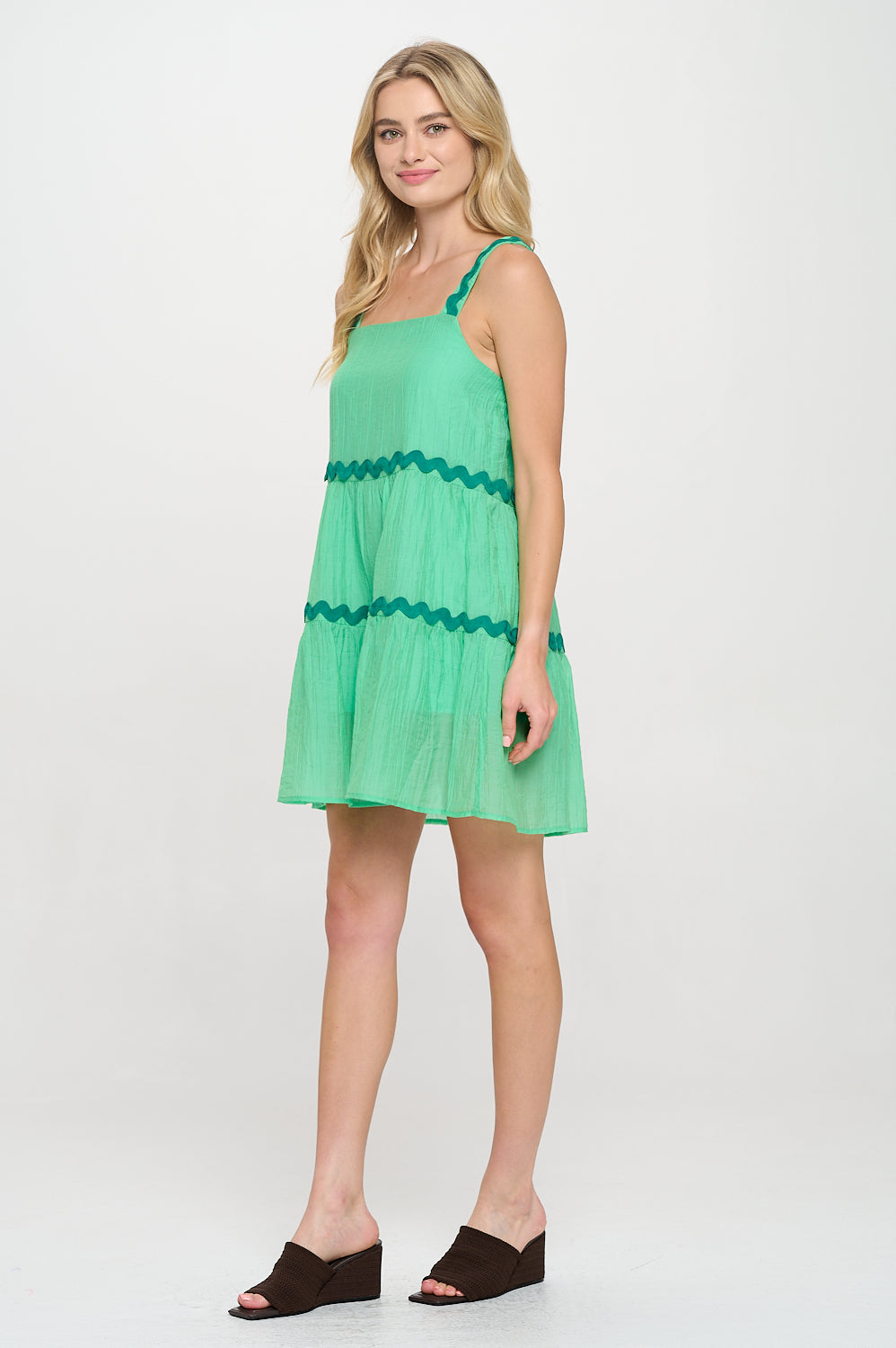 Cypress Breeze Ric-Rac Detailed Dress