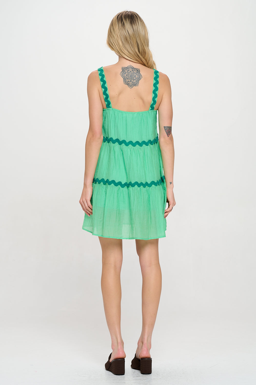 Cypress Breeze Ric-Rac Detailed Dress