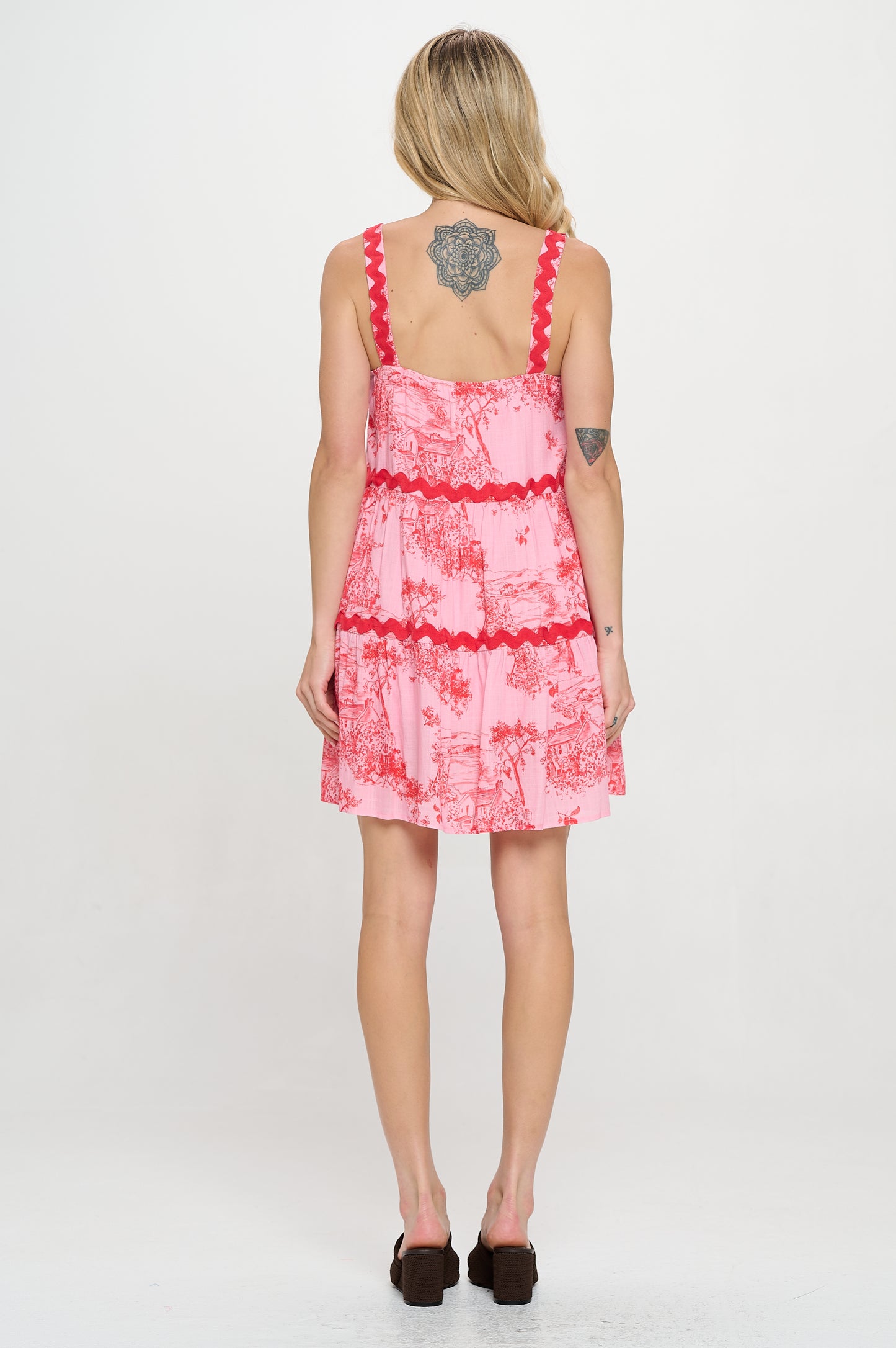 Sunset Cottage Ric-Rac Detailed Dress