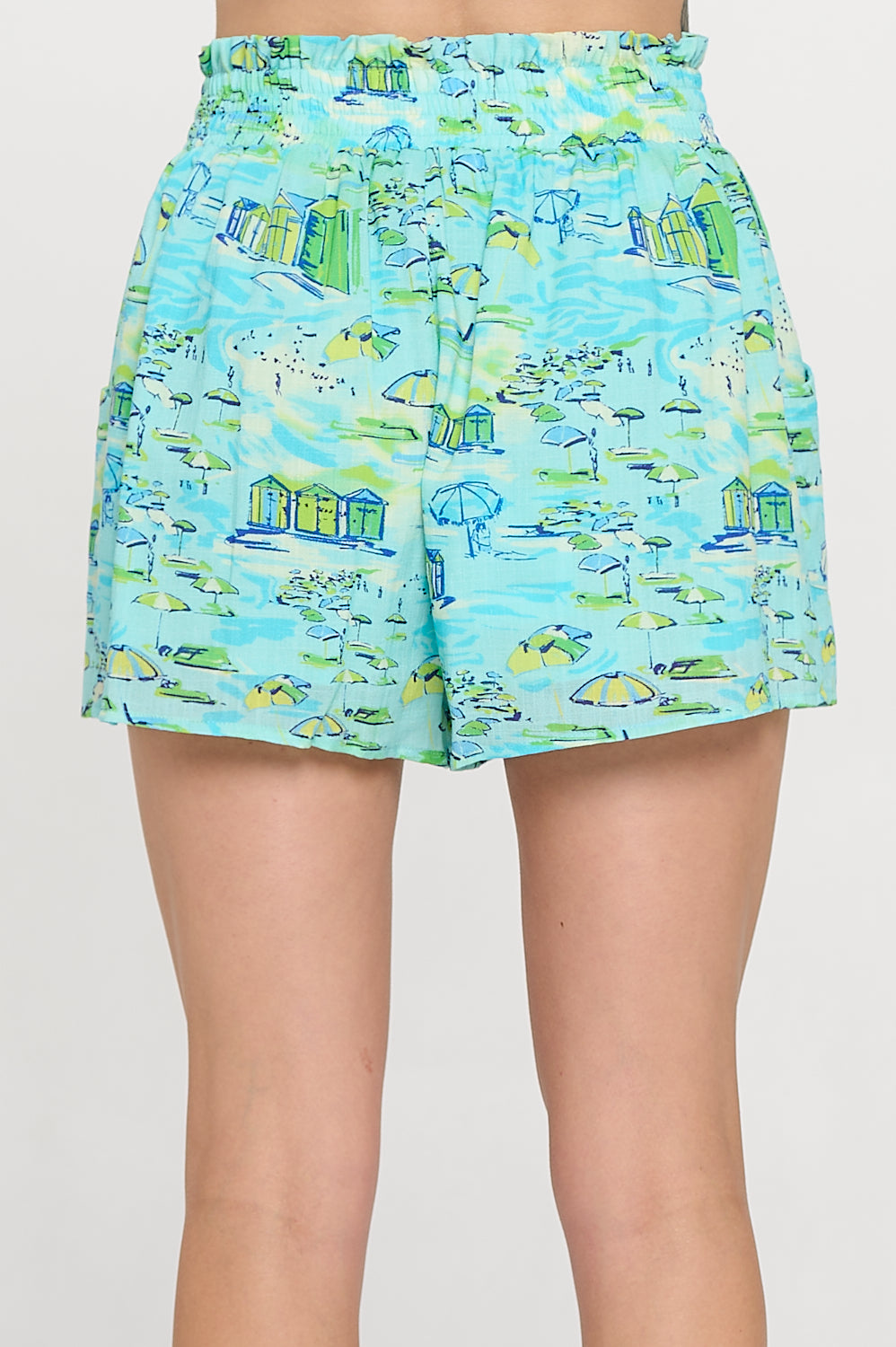 Azure Shoreline Shorts