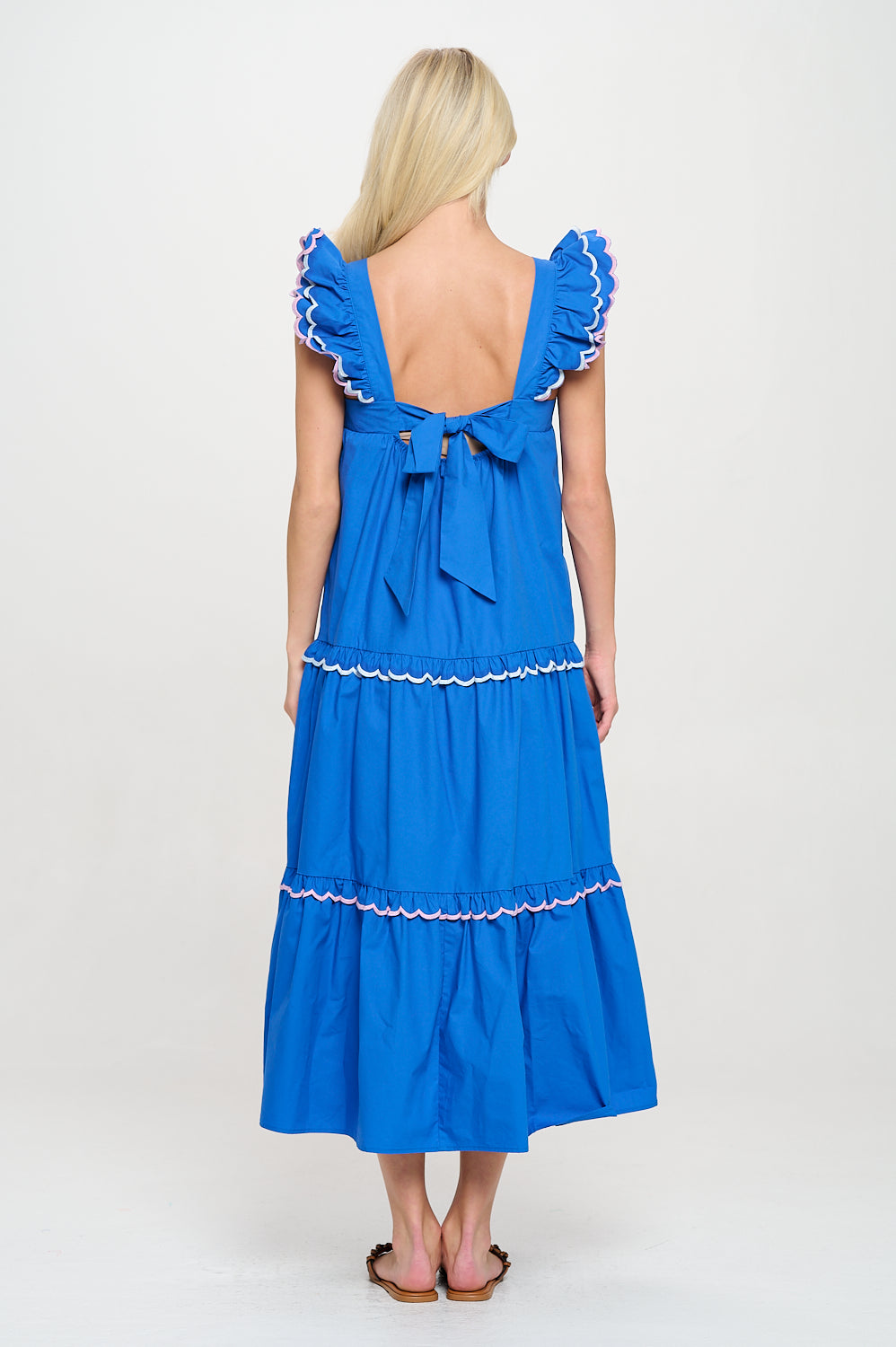 Azure Oasis Maxi Dress