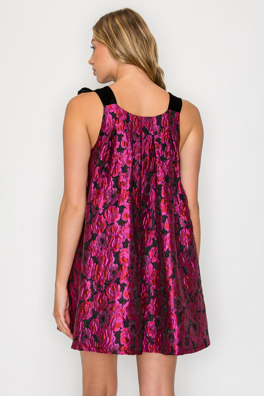 Heras Garland Tie Shoulder Dress