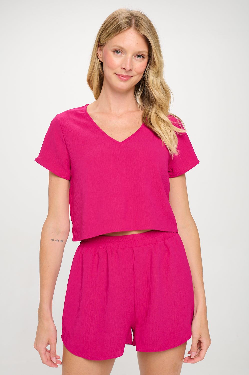 Magenta White Sands Set