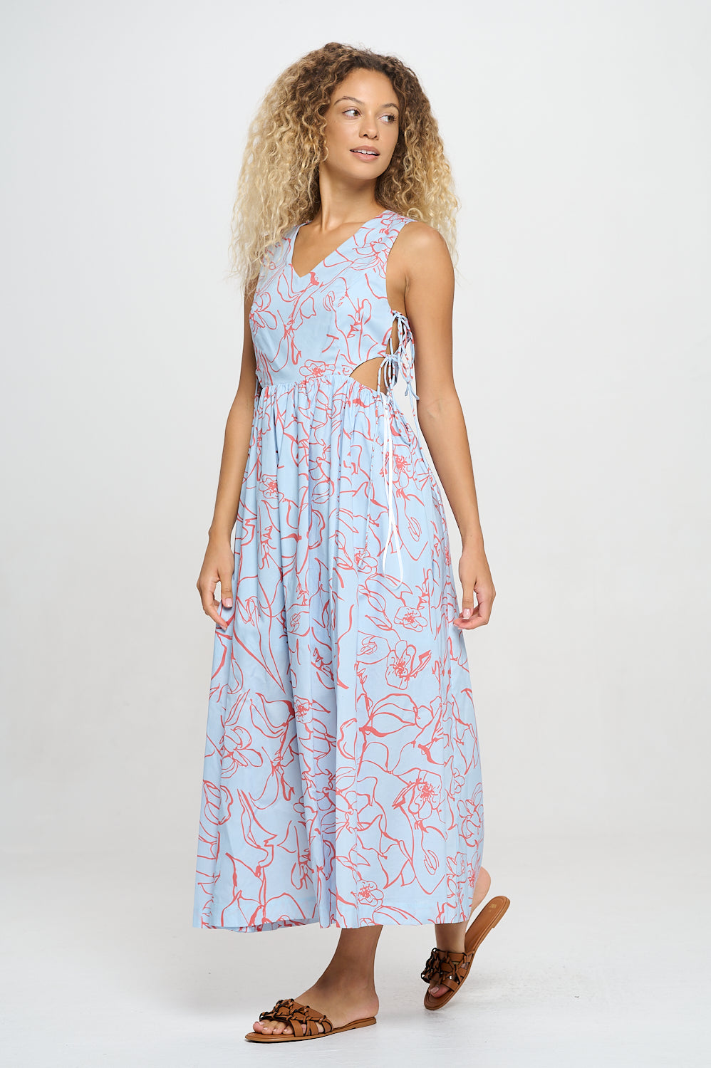 Santorini Dreams Maxi Dress