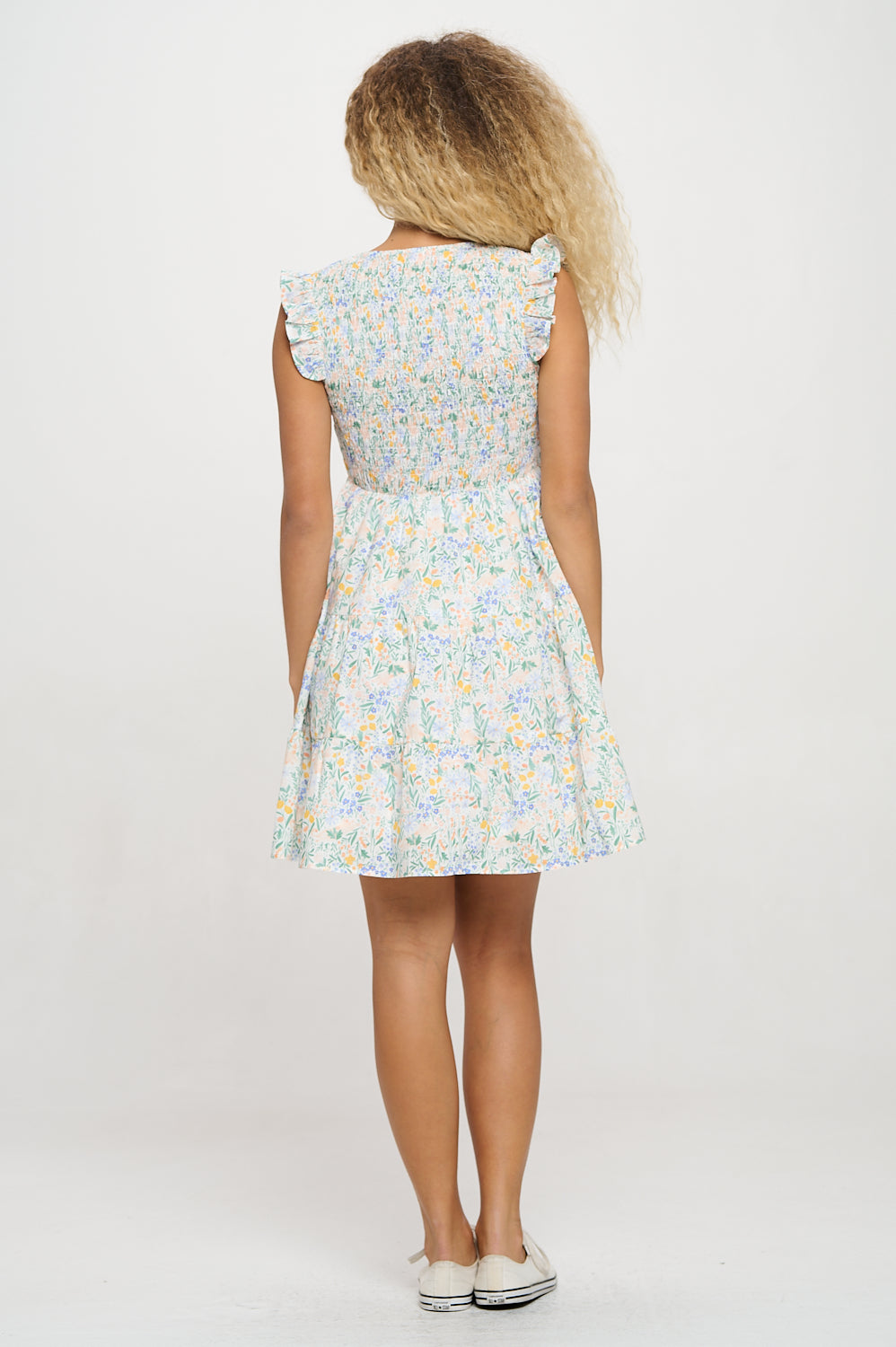 Flower Oasis Short Dress