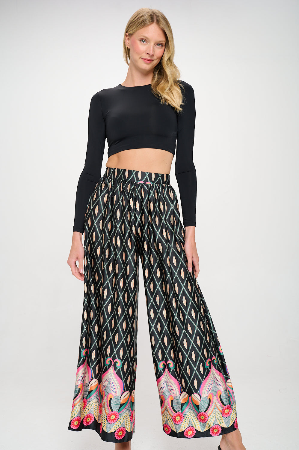 Feather Black Eliza Pants
