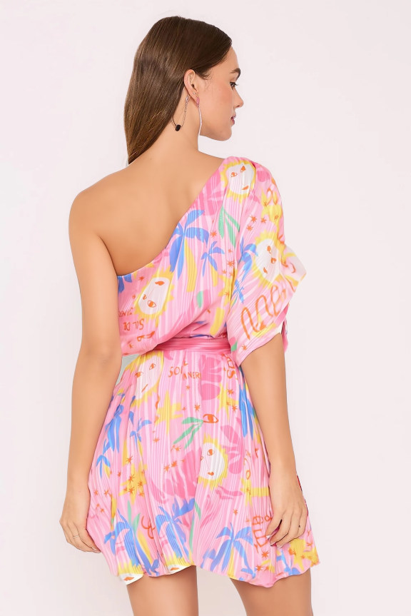 Soleil Pink Island Hopper Dress