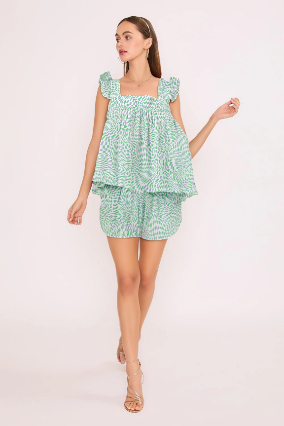 Crete Green Yamas Top