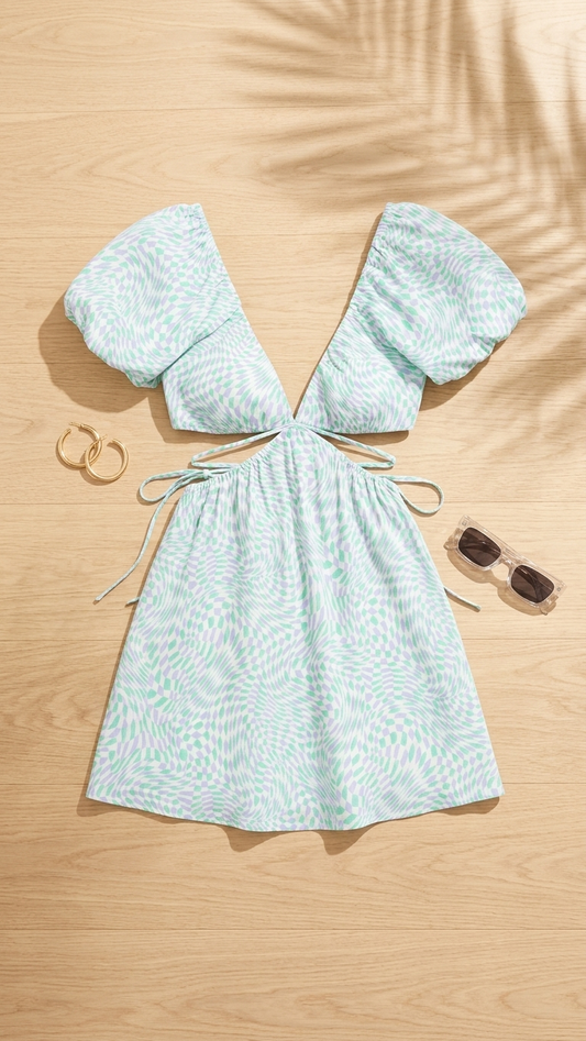 Crete Green Passport Dress