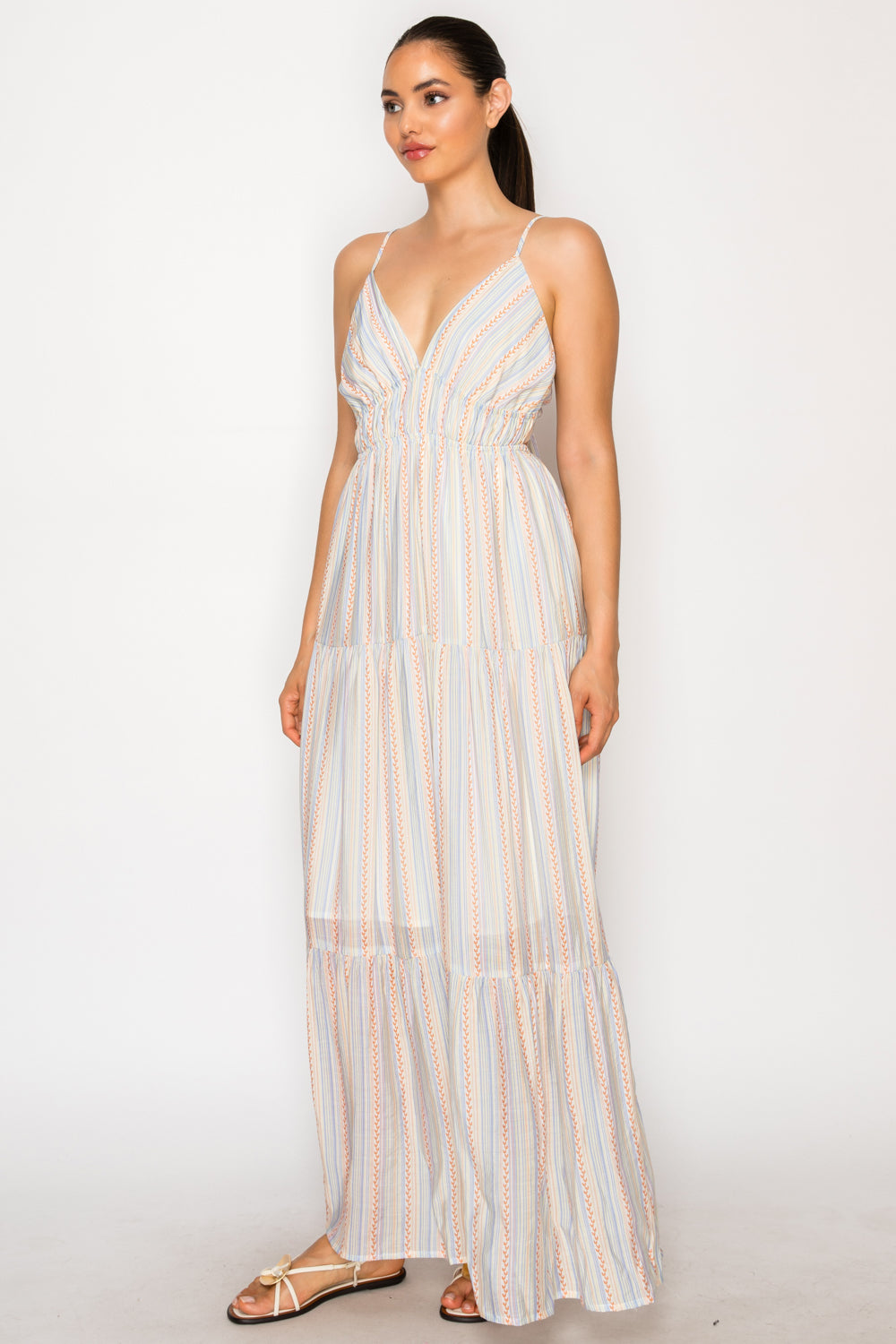 Harvest Lines Maxi Dress