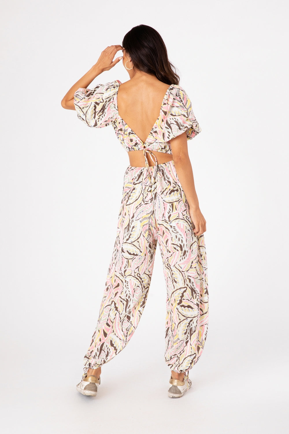 Pink Art Casey Jumpsuit