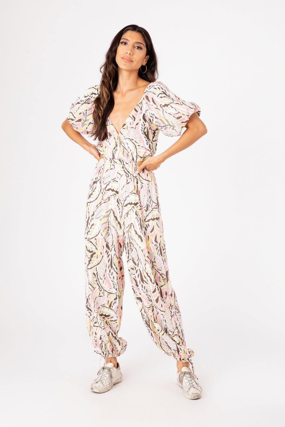 Pink Art Casey Jumpsuit