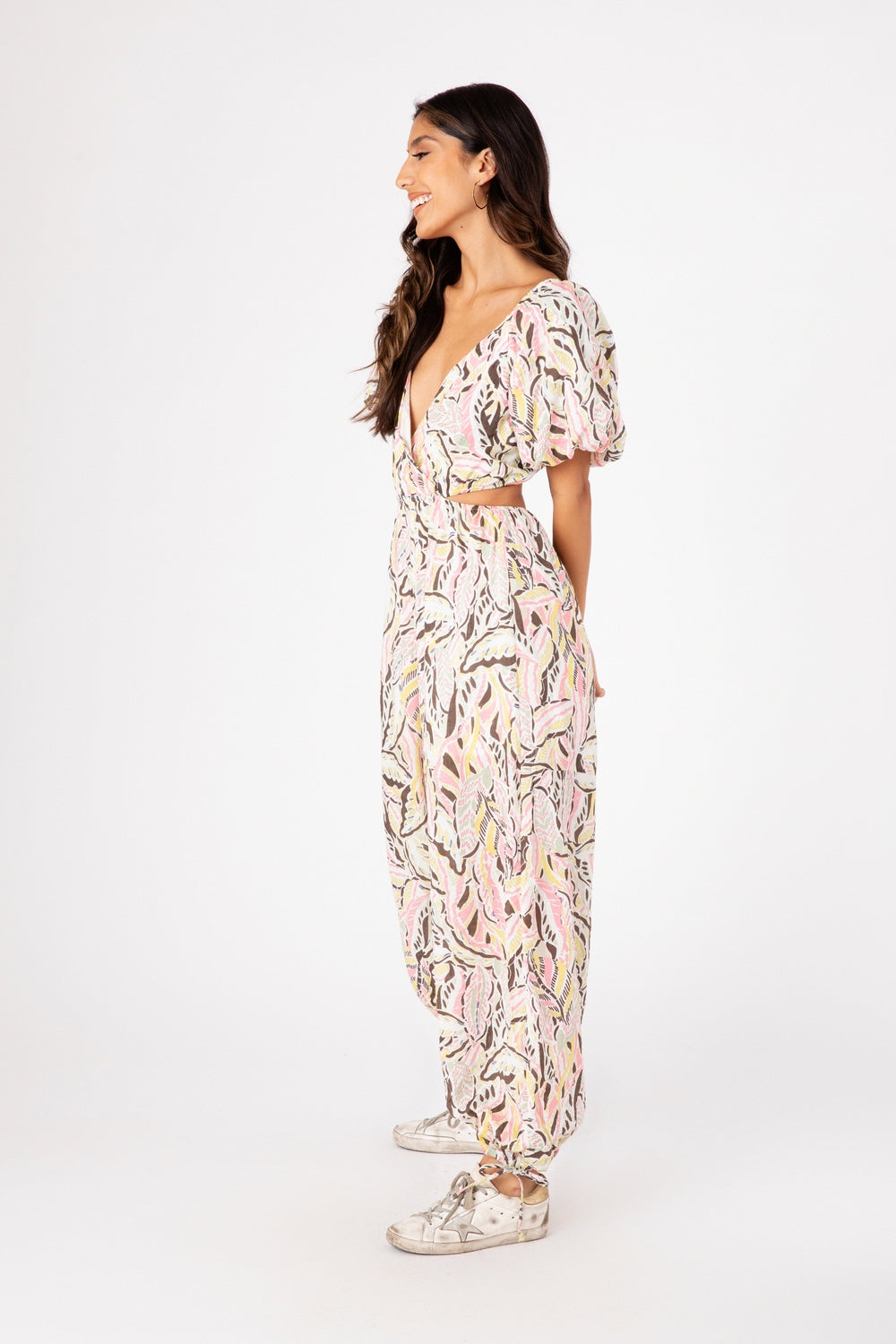 Pink Art Casey Jumpsuit