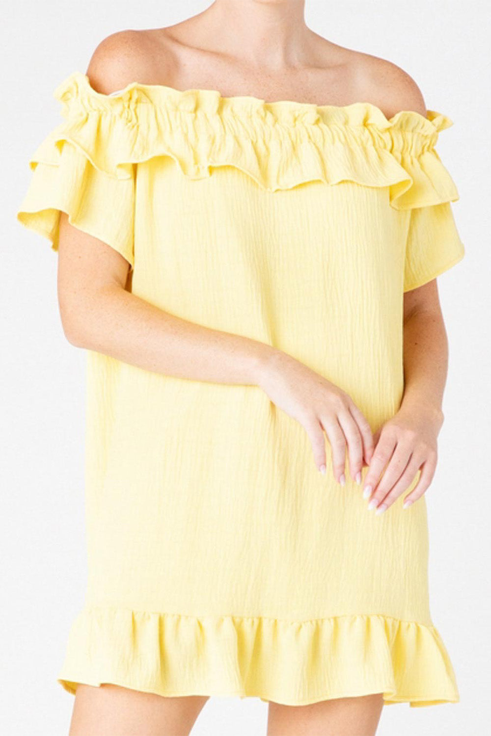 Yellow Astra Dress