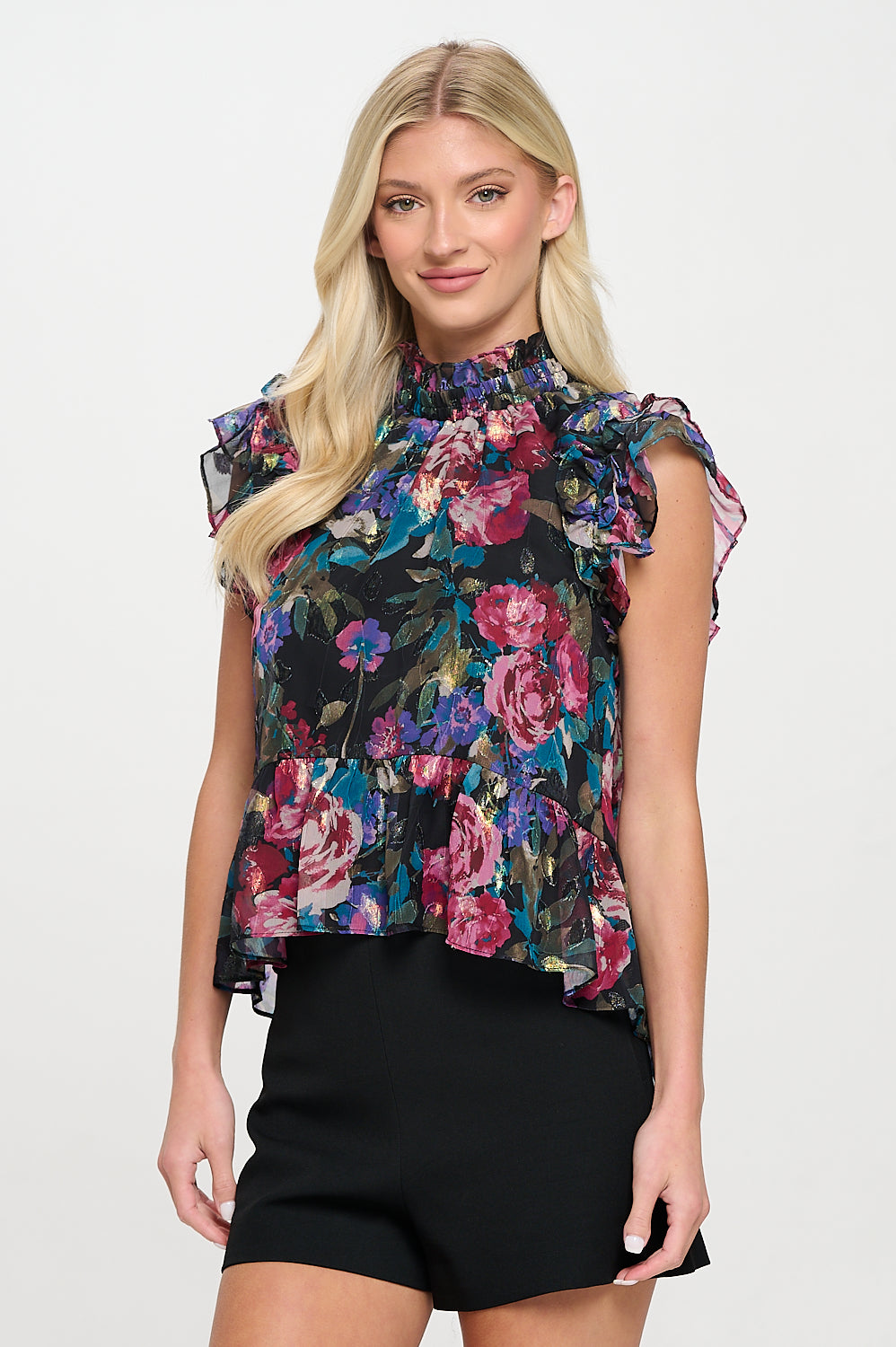 Secret Garden Ruffle Top