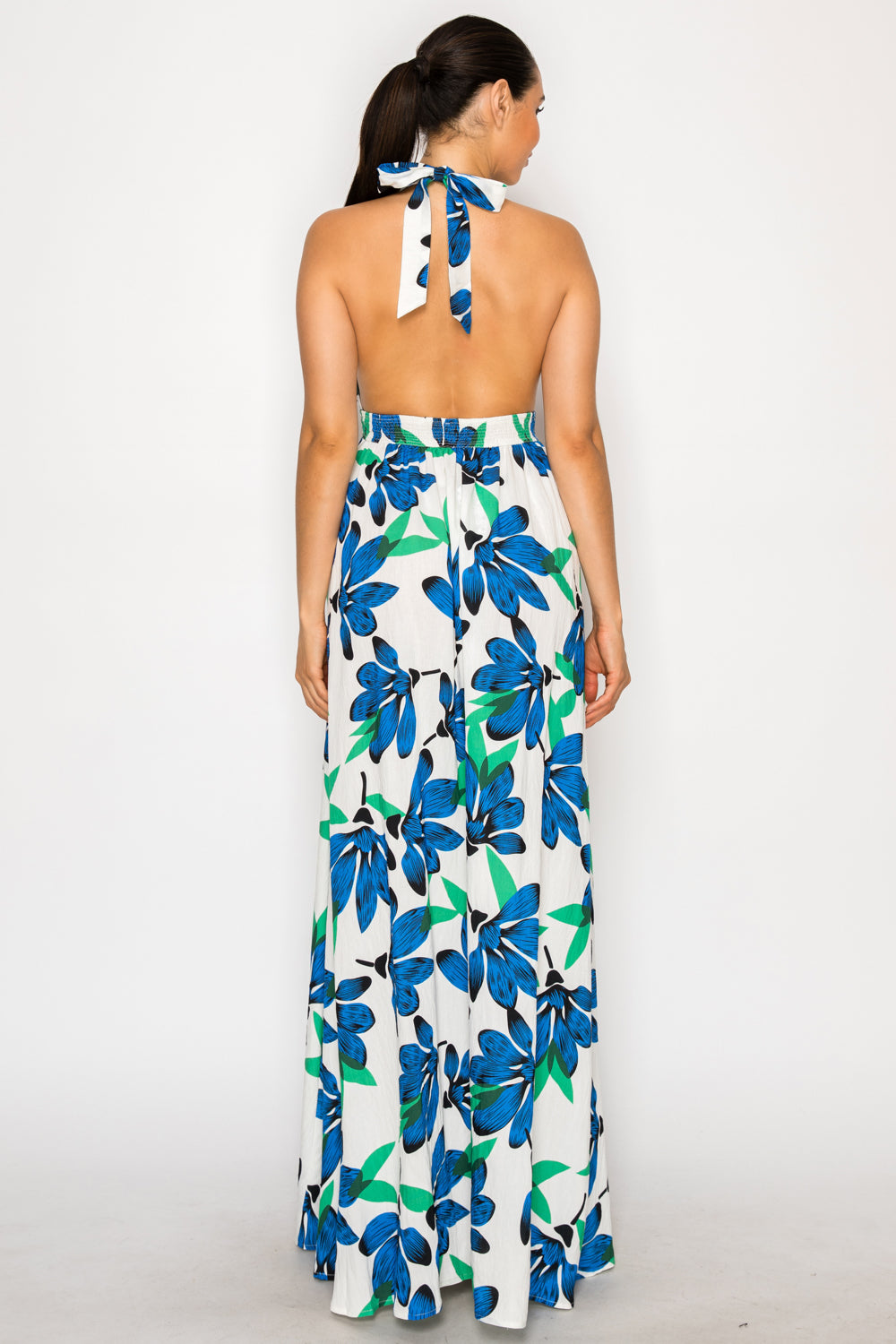 Ocean Lily Maxi Dress