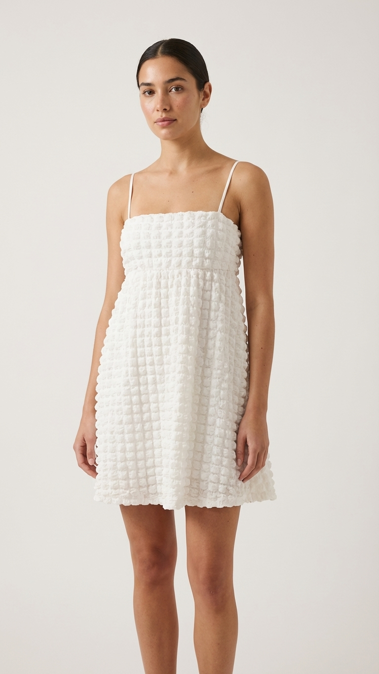 Cloud Puff Short Dress, Cloud Puff Short, women's dress, resortwear style, feminine boutique style by Meet Me in Santorini