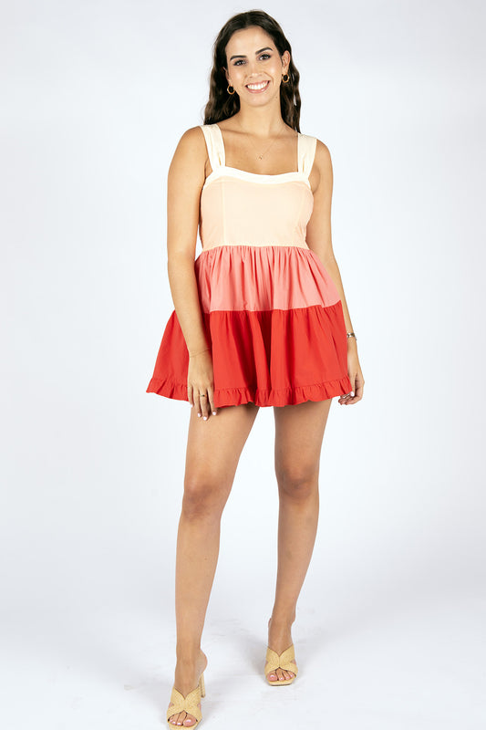 Coral Ellie Dress