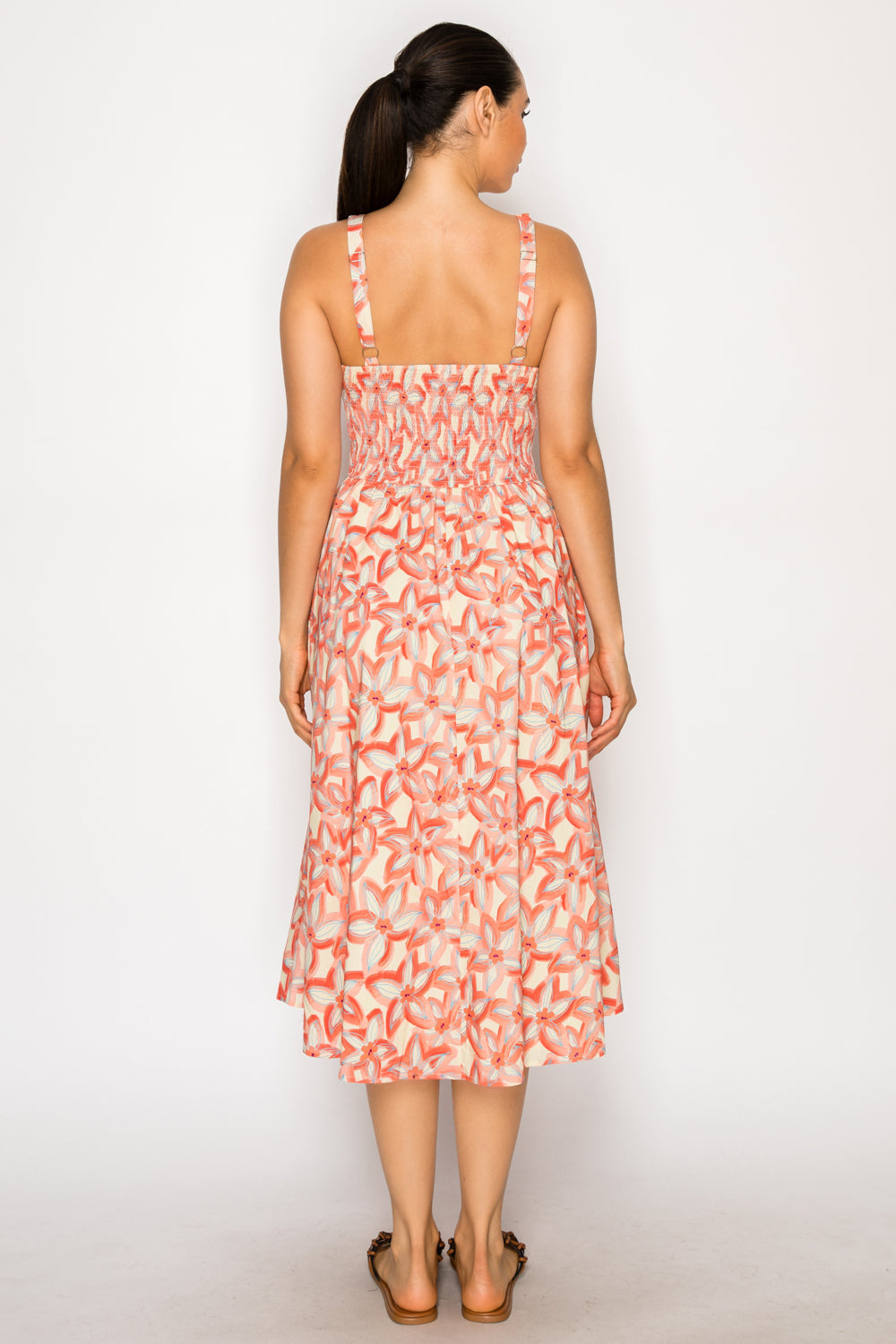 Petra Blush Midi Dress