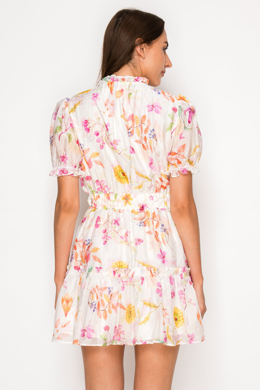 Flora of Eos Short Dress