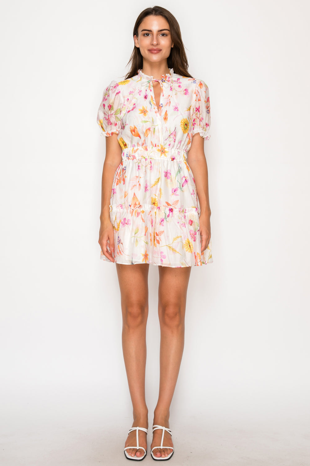 Flora of Eos Short Dress
