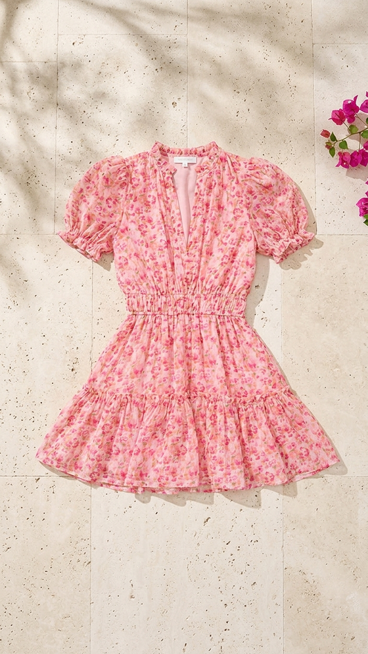 Rosy Breeze Dress