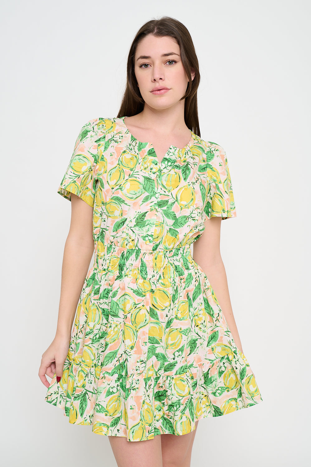 Lemon Grove Bliss Short Dress