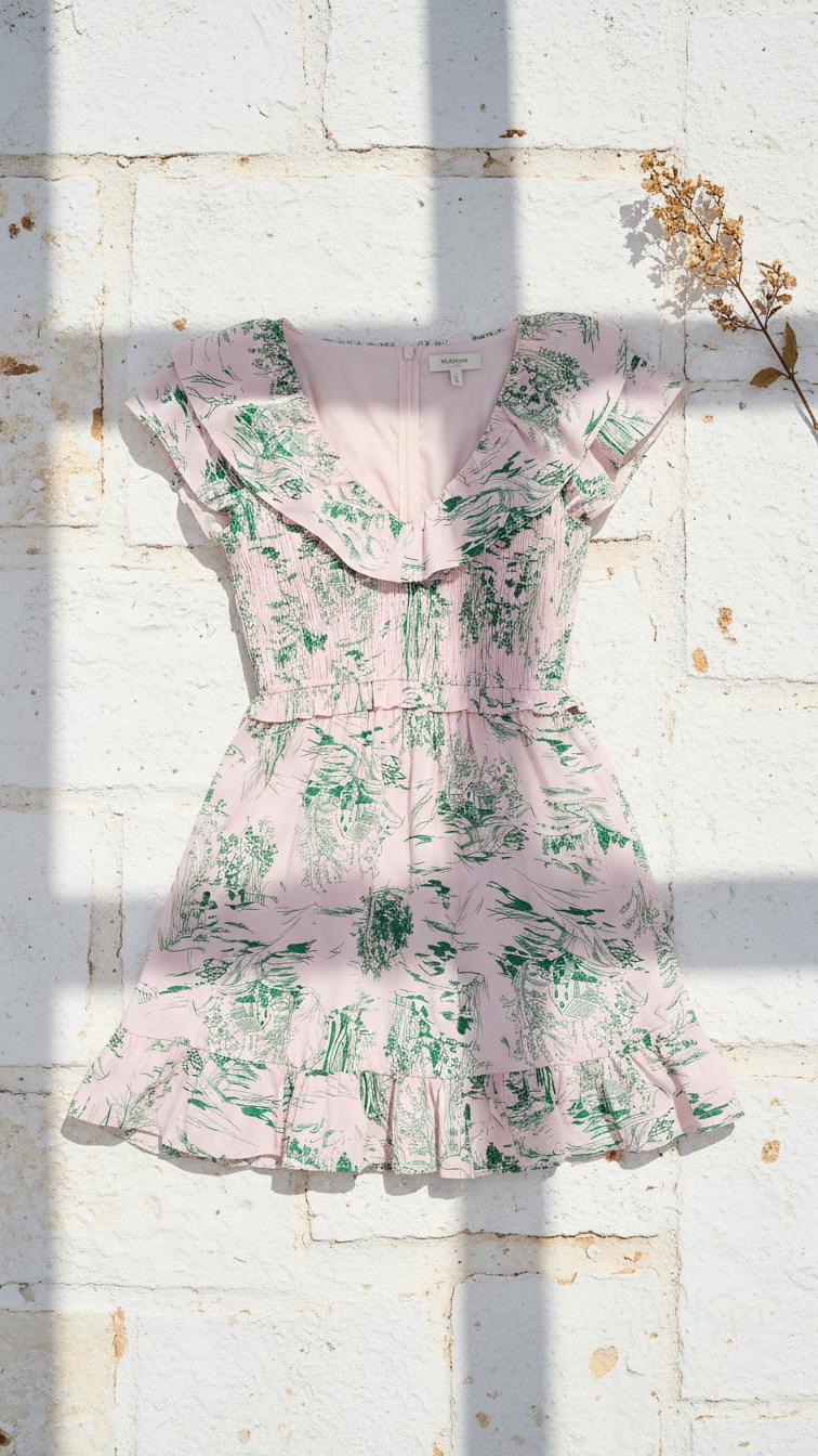 Garden Reverie Short Dress