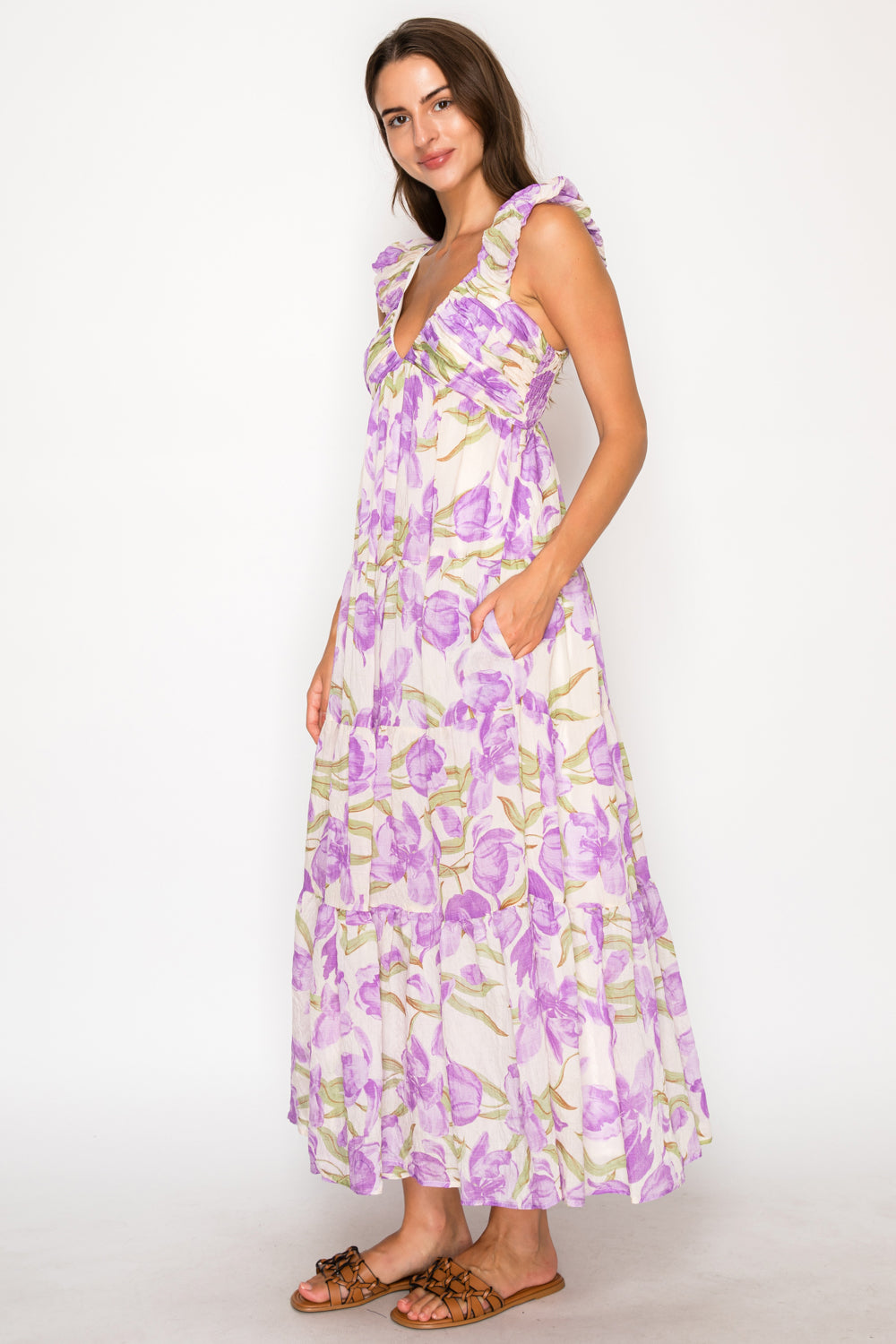 Aphrodites Garden Maxi Dress