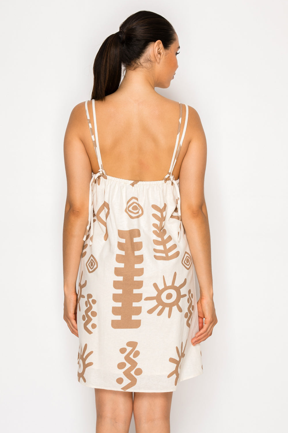 Santorini Sunplay Mini Dress